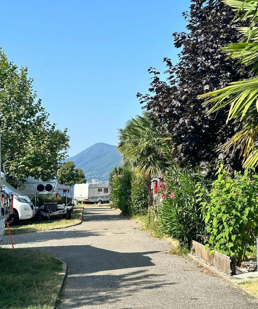 Mobile Home On Lago Maggiore - Direct Beach Access Maccagno
